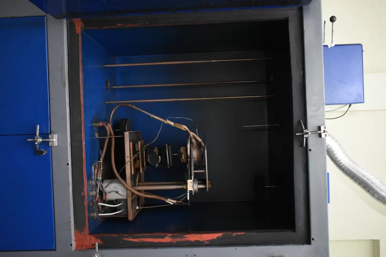smoke density sample holder