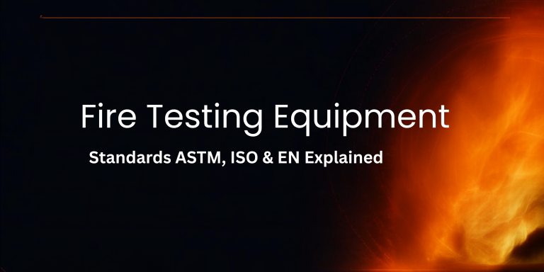 Fire Testing Equipment Standards ASTM, ISO & EN Explained